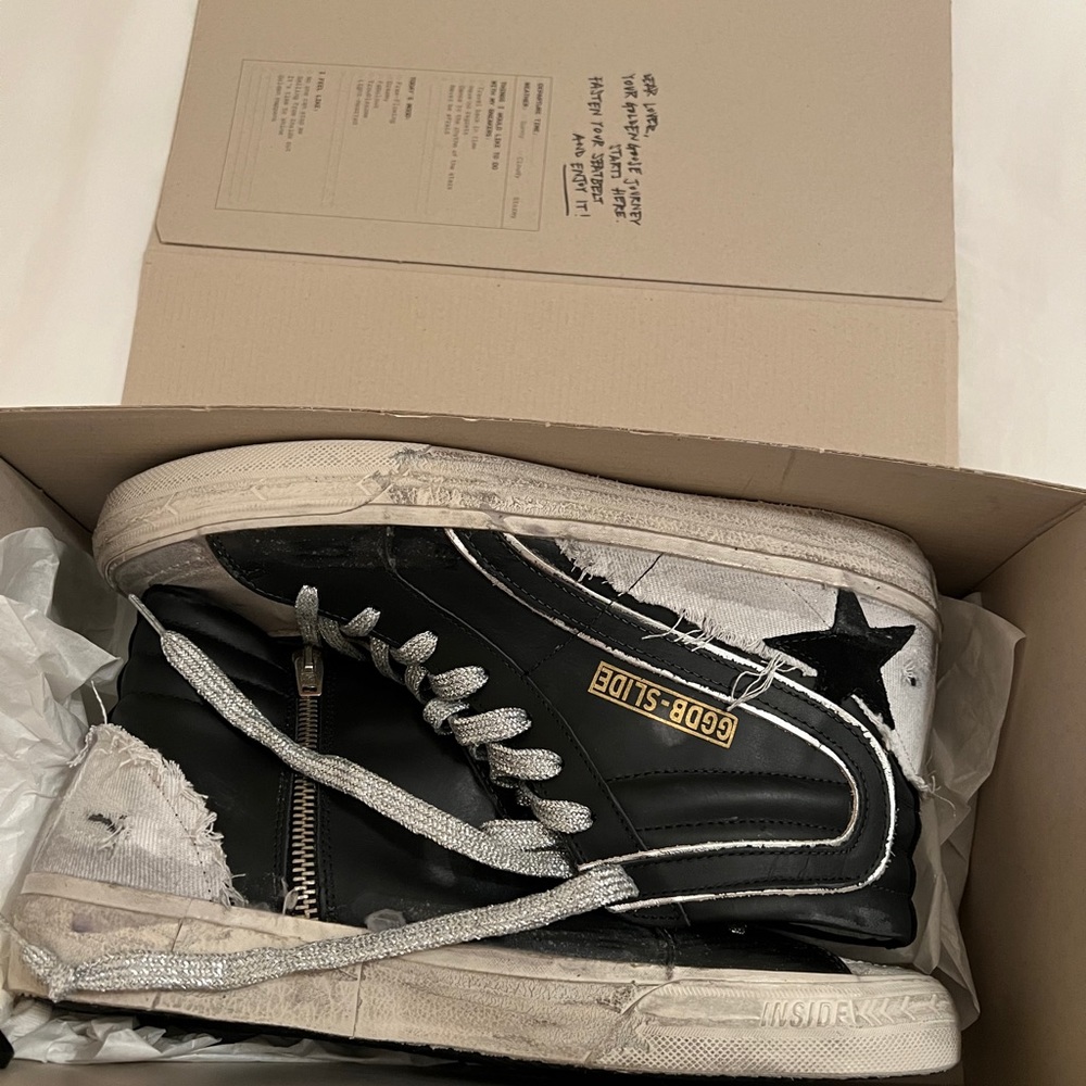 MEN’S GOLDEN GOOSE “SLIDE CLASSIC” — SIZE 42 BNIB